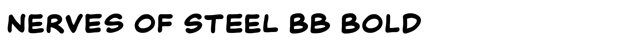 Nerves of Steel BB Bold image